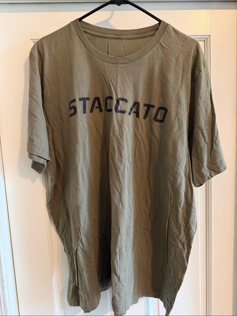 Staccato Olive Graphic Logo Short Sleeve Tee